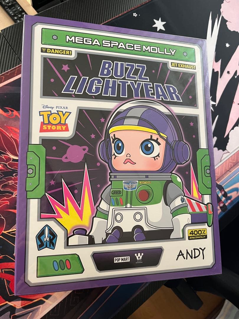 【新品未開封】MEGASPACEMOLLY400% Buzz Lightyear