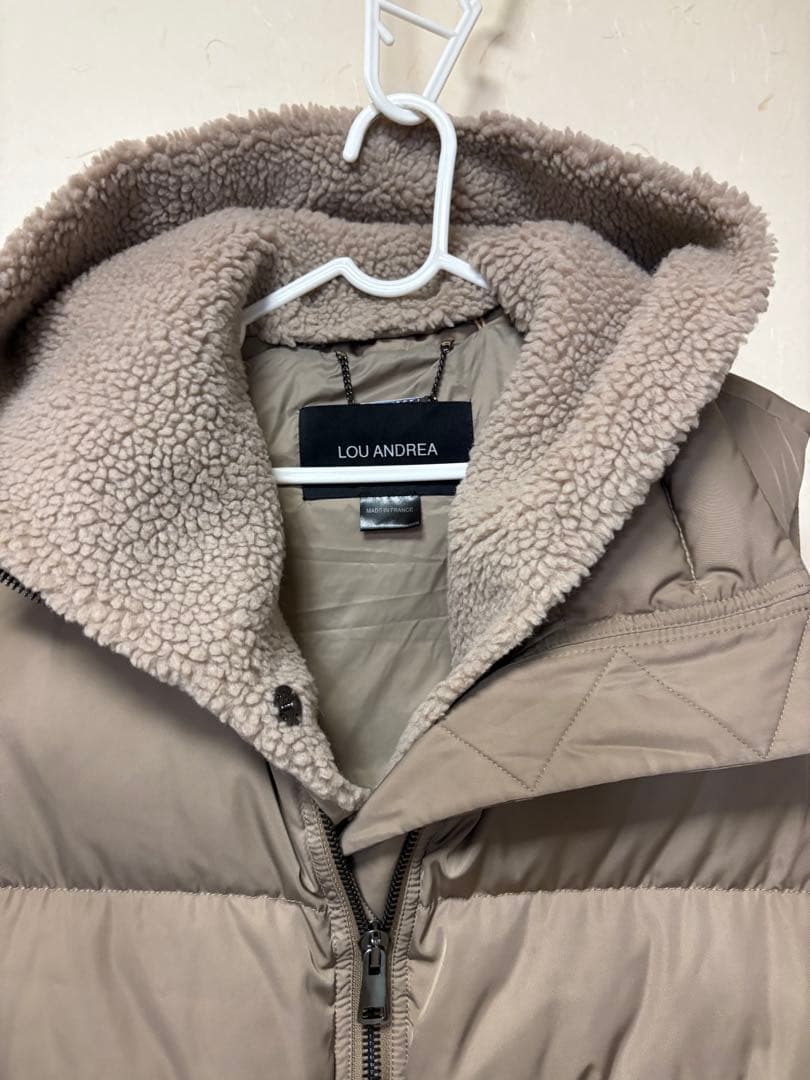 アパルトモン ルーアンドレア２WAY DOWN VEST ベージュ