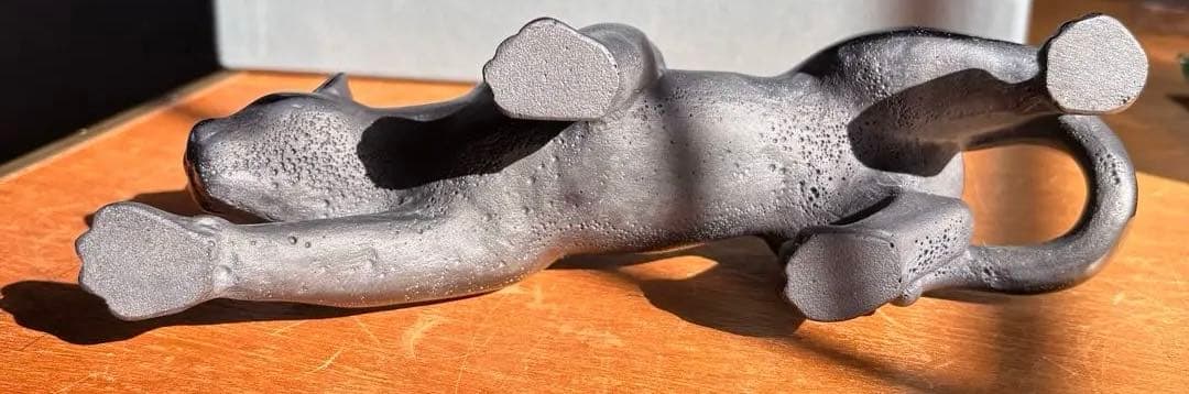 黒ヒョウ　ブラックパンサー　ドームフランス　ナンシー　開運　浄化　クリスタル