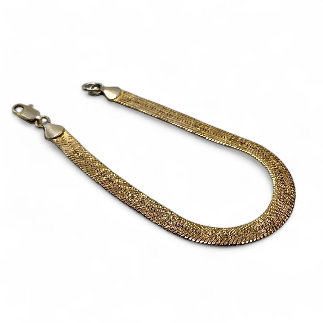 【最高級】 GIVENCHY 4Gロゴ ゴールド 蛇腹 スネークチェーン 美品