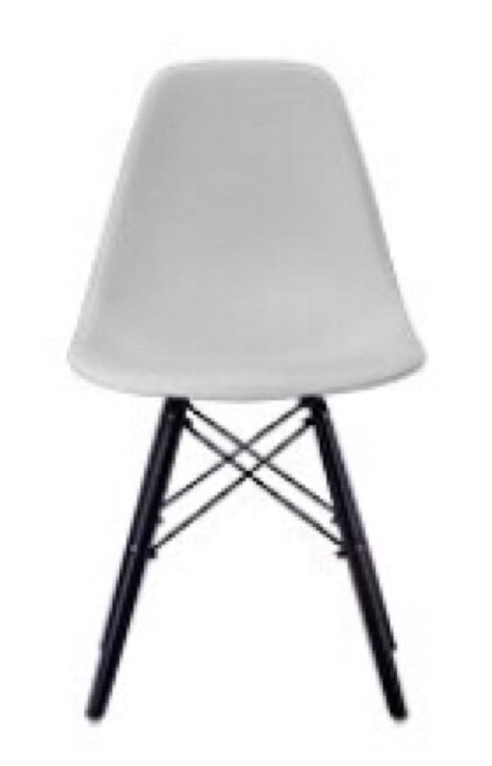 ※引き取り 円形ダイニングテーブル＋イームズ チェア4脚セット★ダイニングセット