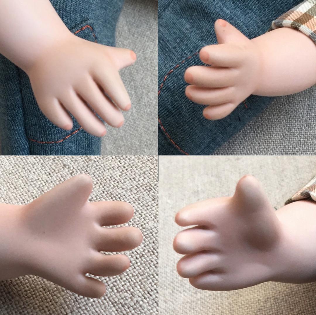 ビスクドール (17p1d35) サイズ 35cm 作家様モノです。