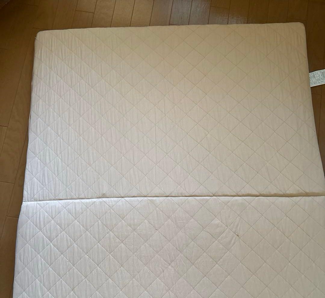 え*そ様 ￼ブレスエアー　シングル　敷布団三つ折り　￼マットレス