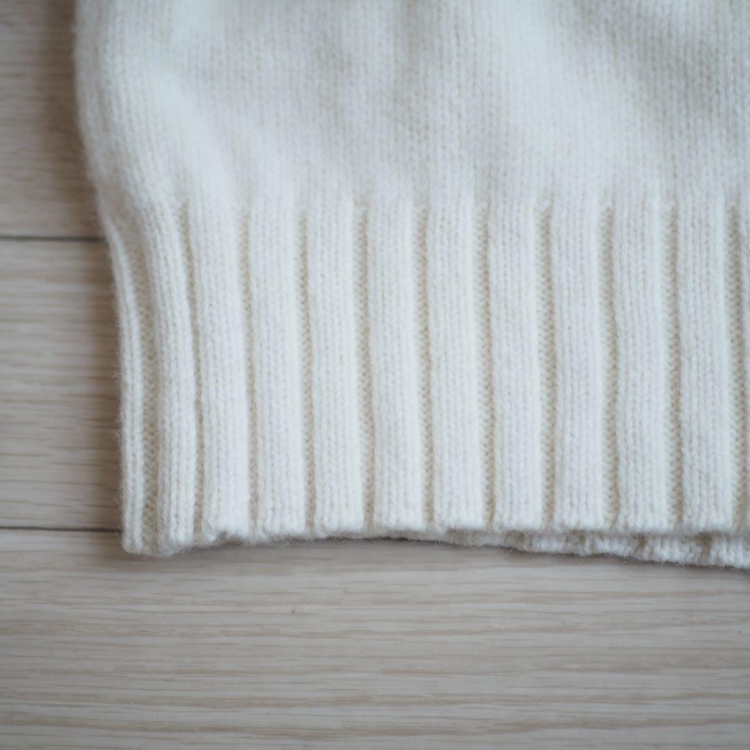 トゥモローランド MACPHEE ラムカシミヤ クルーネックプルオーバー