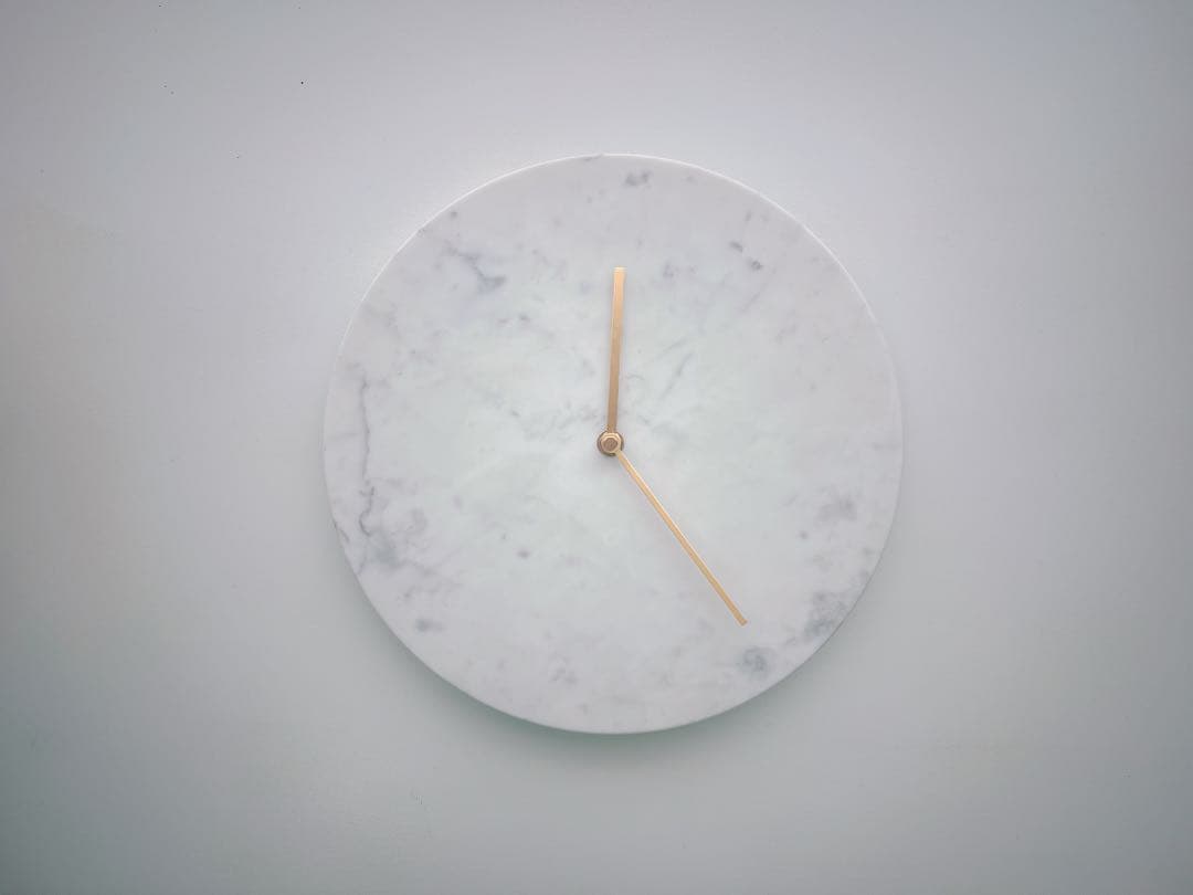 MENU マーブルウォールクロック　壁掛け時計