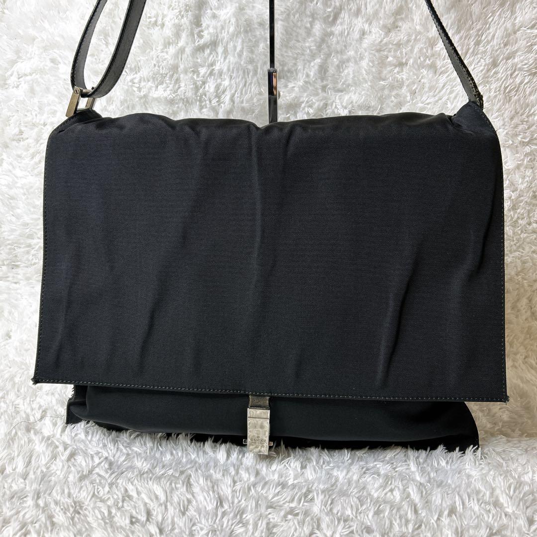 ✨最終出品✨ グッチ メッセンジャーバッグ A4 pc収納 大容量 ジャッキー