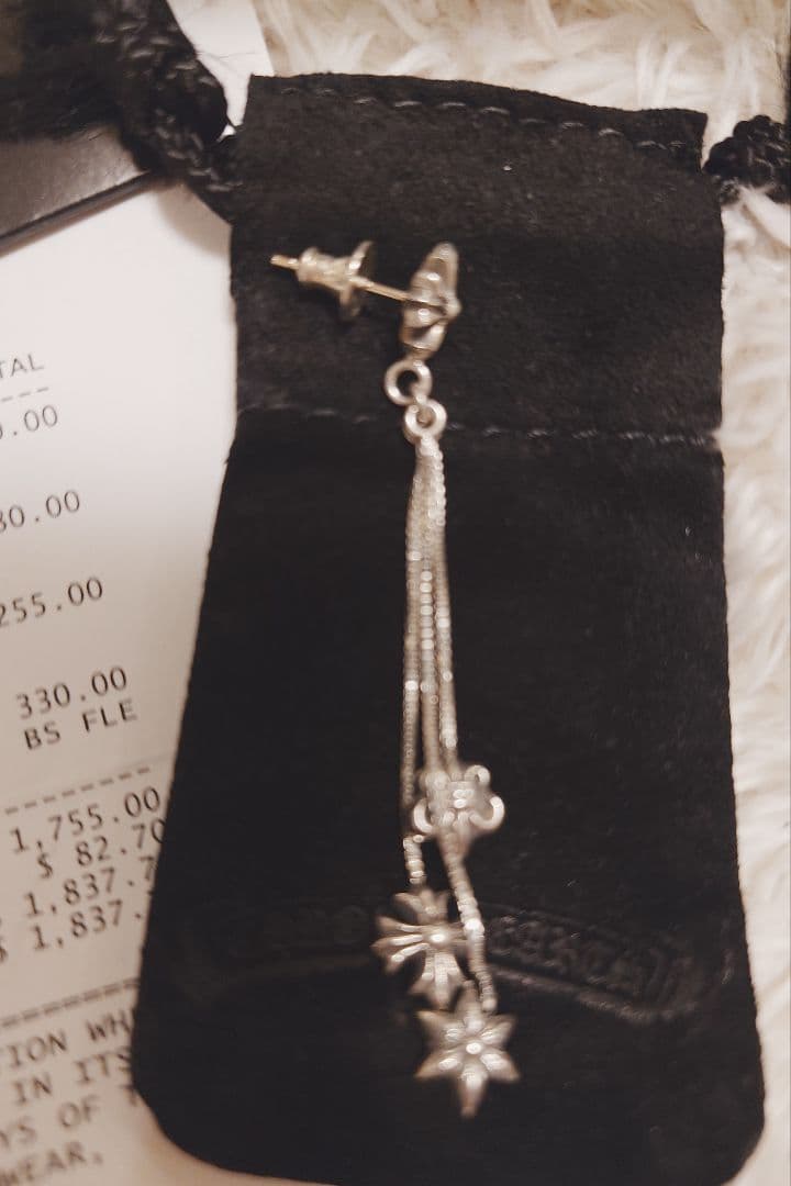 未着用・クロムハーツ　ビアス片耳