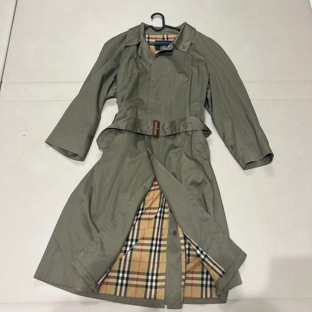 Burberry's トレンチコート ベルト付き　チェック　定番