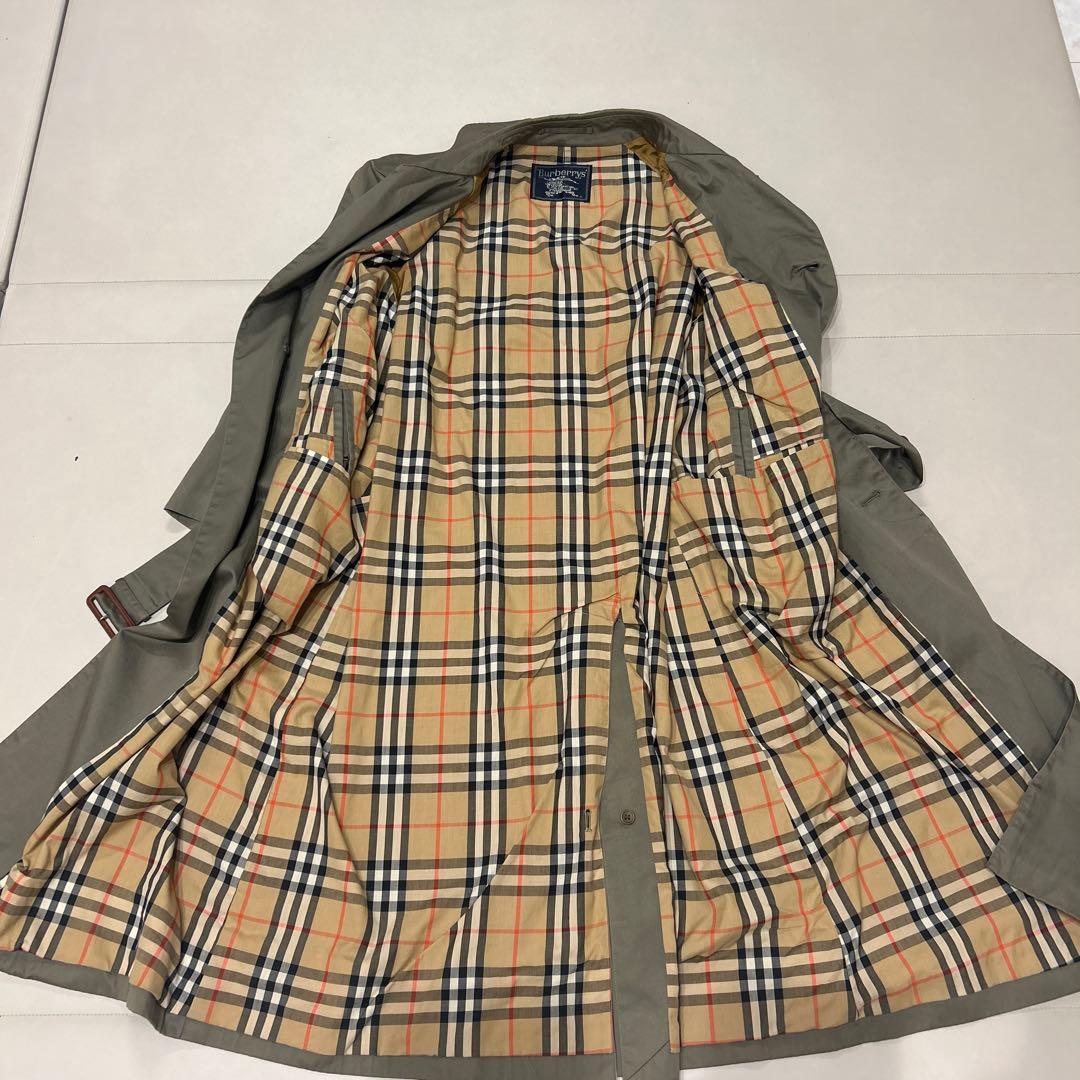 Burberry's トレンチコート ベルト付き　チェック　定番