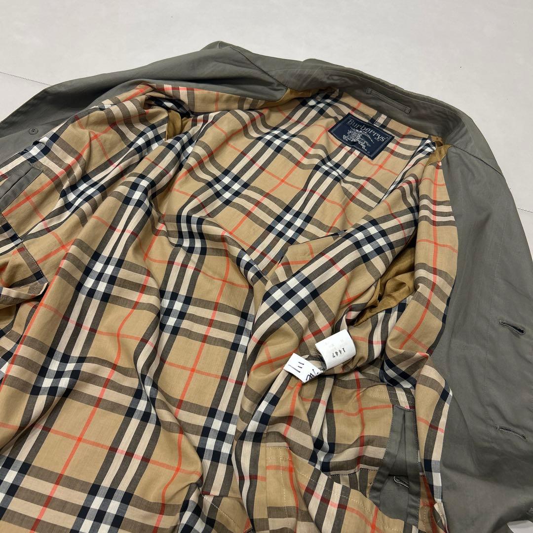 Burberry's トレンチコート ベルト付き　チェック　定番