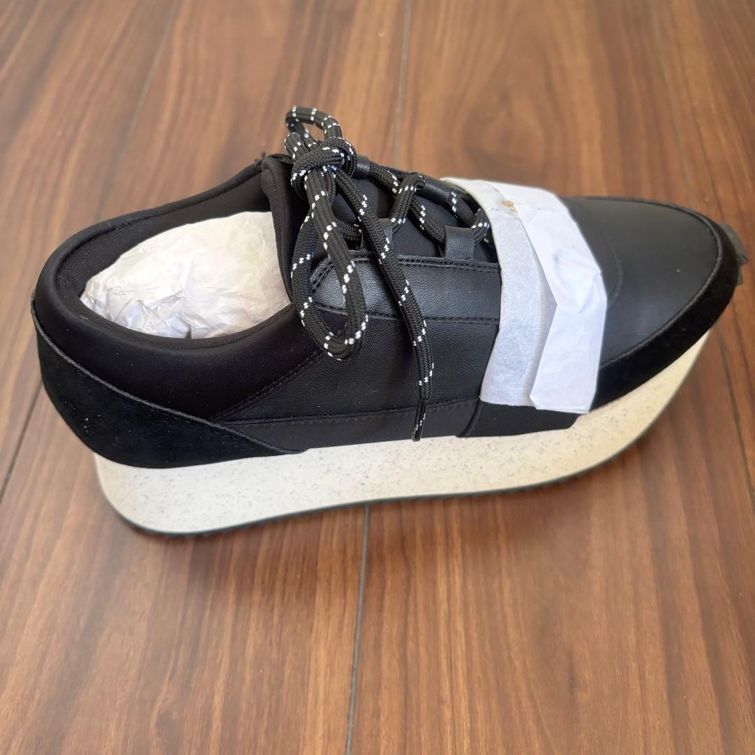 【新品】ELENDEEK エレンディーク　厚底　プラットフォームスニーカー