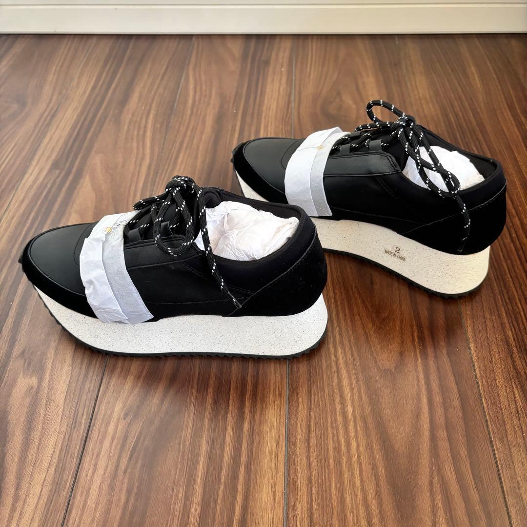 【新品】ELENDEEK エレンディーク　厚底　プラットフォームスニーカー