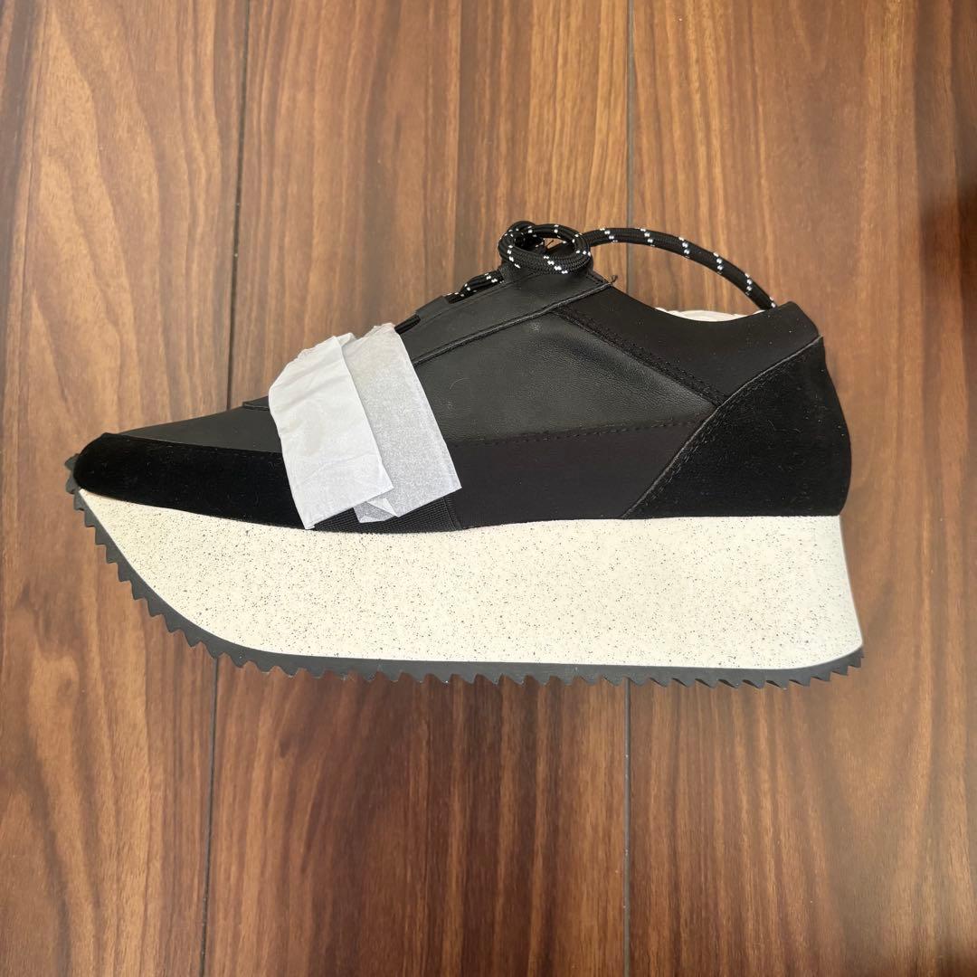 【新品】ELENDEEK エレンディーク　厚底　プラットフォームスニーカー