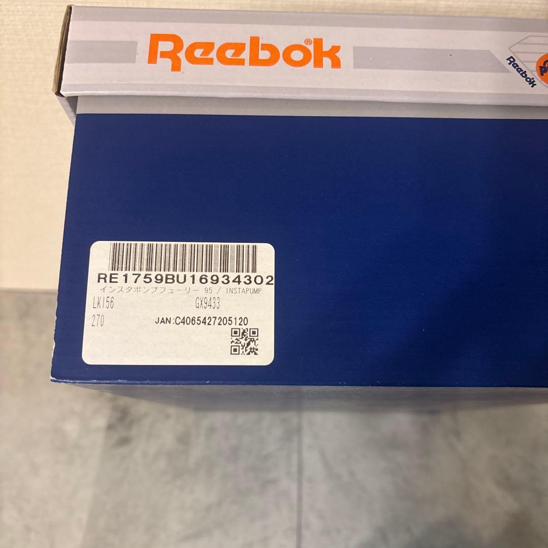 【人気定番モデル】リーボック インスタポンプフューリー GX9433 黒 27