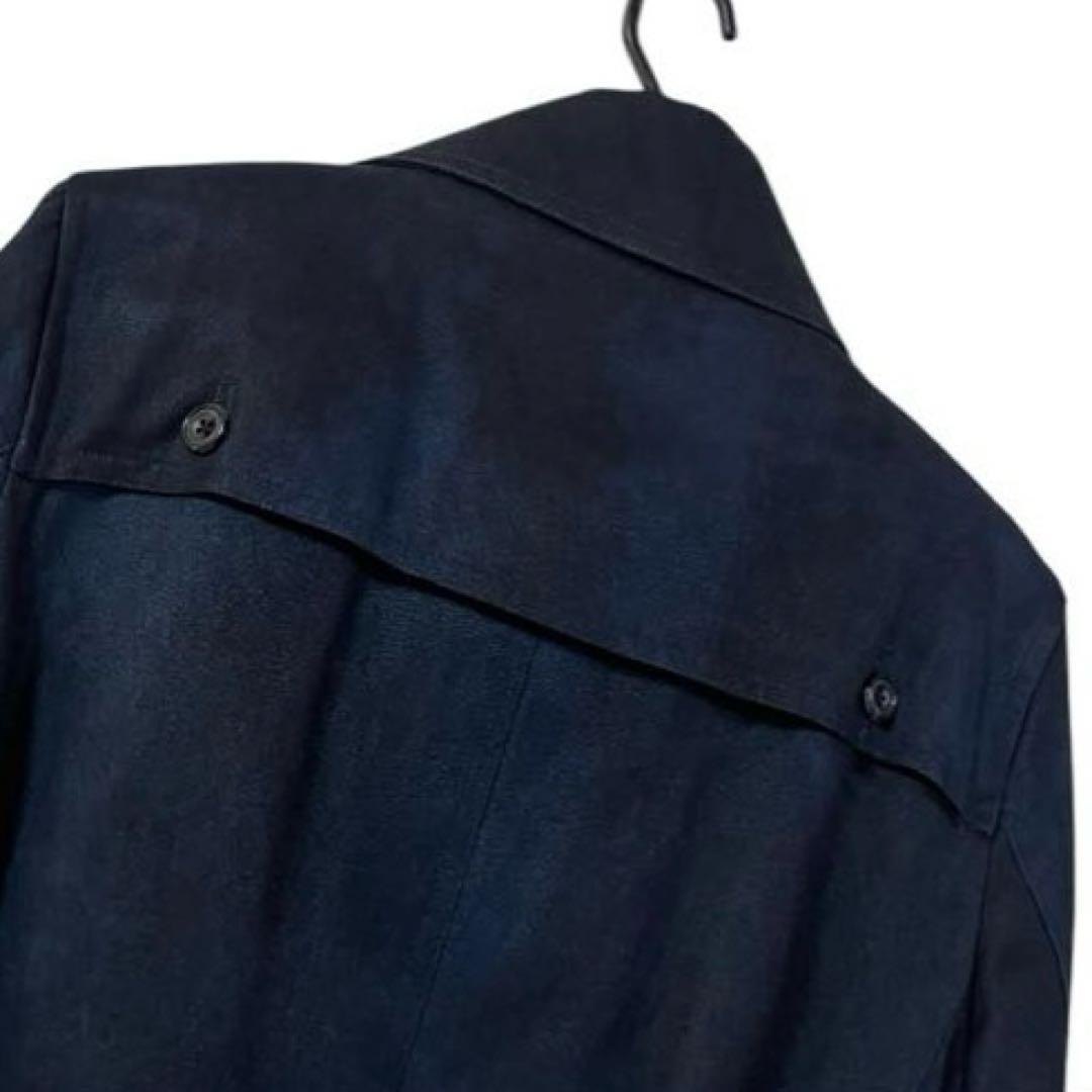 専用品 TORNADO MART マイクロスエード 薄手 コート ライナー付 紺