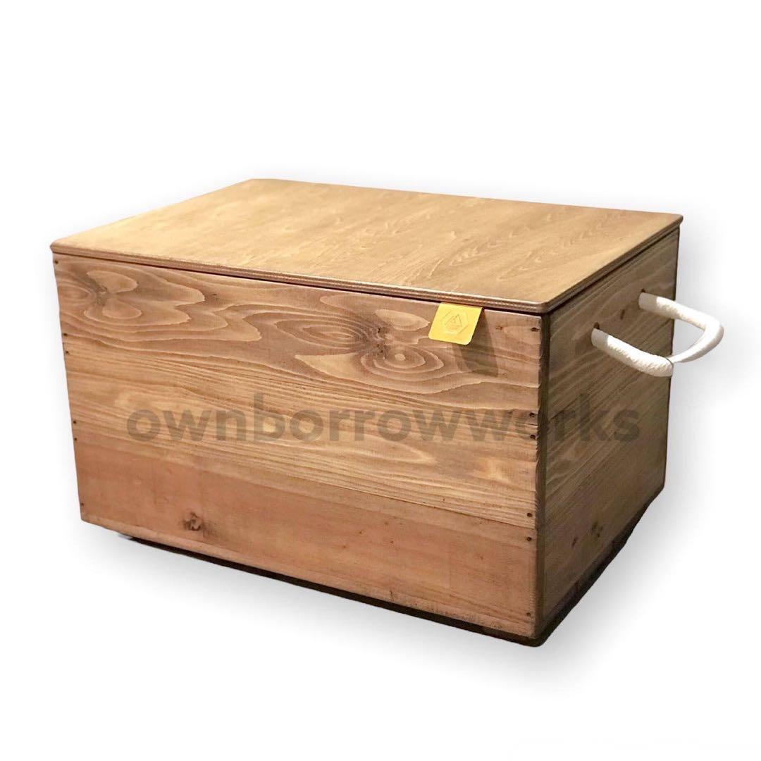 【オーダー品】キャンプにちょうどいい木箱と蓋