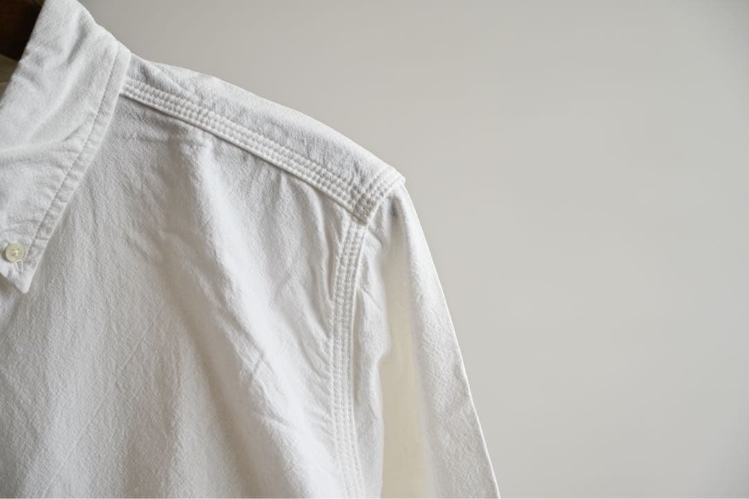 未使用　MADE IN JAPAN / FOB ボタンダウン長袖シャツ Lサイズ