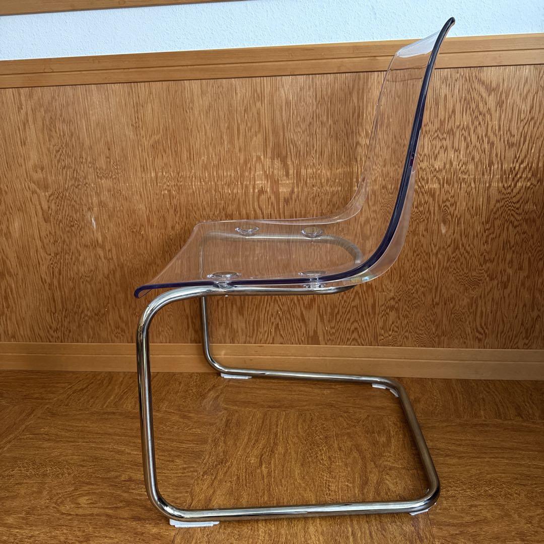 IKEA トービアスチェア　透明　椅子
