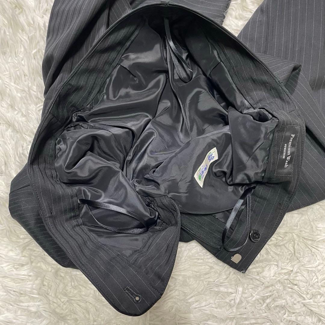 美品 アオキ LES MUES レミュー プレミアムウォッシュスーツ LL