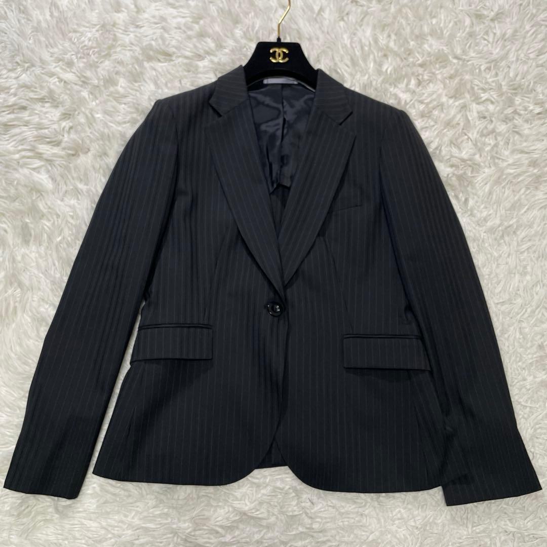 美品 アオキ LES MUES レミュー プレミアムウォッシュスーツ LL