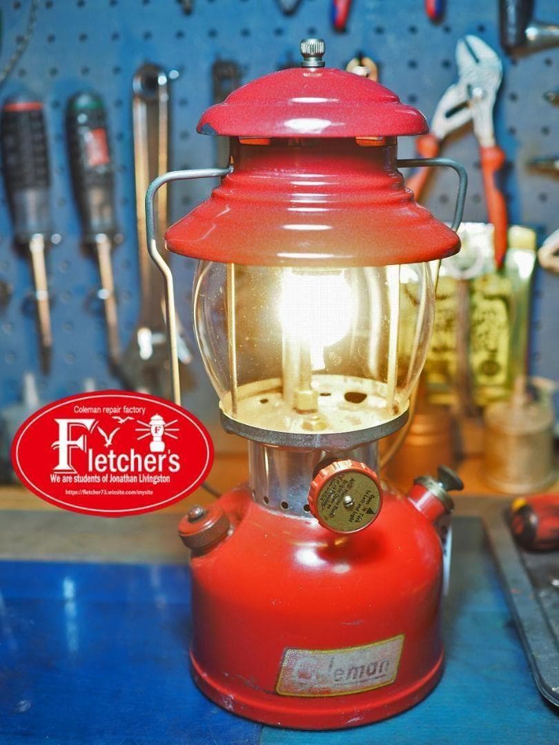 1957年4月 コールマン 200A ランタン（イエローボーダー） t58