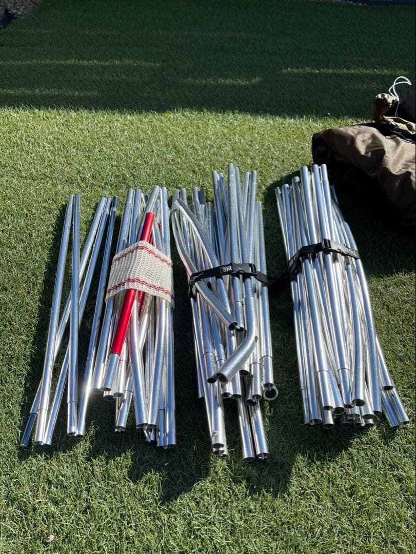 ランドロックセット（グランドシート、シールドルーフ、アップライトポール）