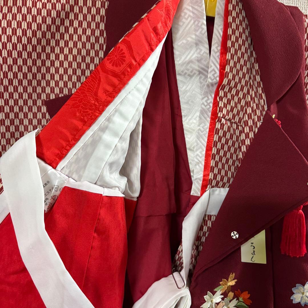 今だけお値引き！七五三 着物セット 昭和レトロ 3歳 被布コート　被布　ベレー帽