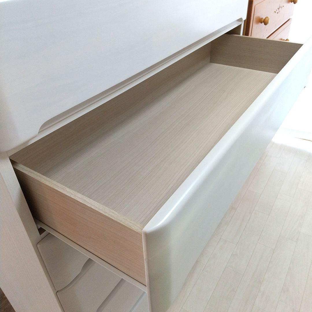 1*s様 【アウトレット新品】ニトリ ハイチェスト オウカ2 ホワイト