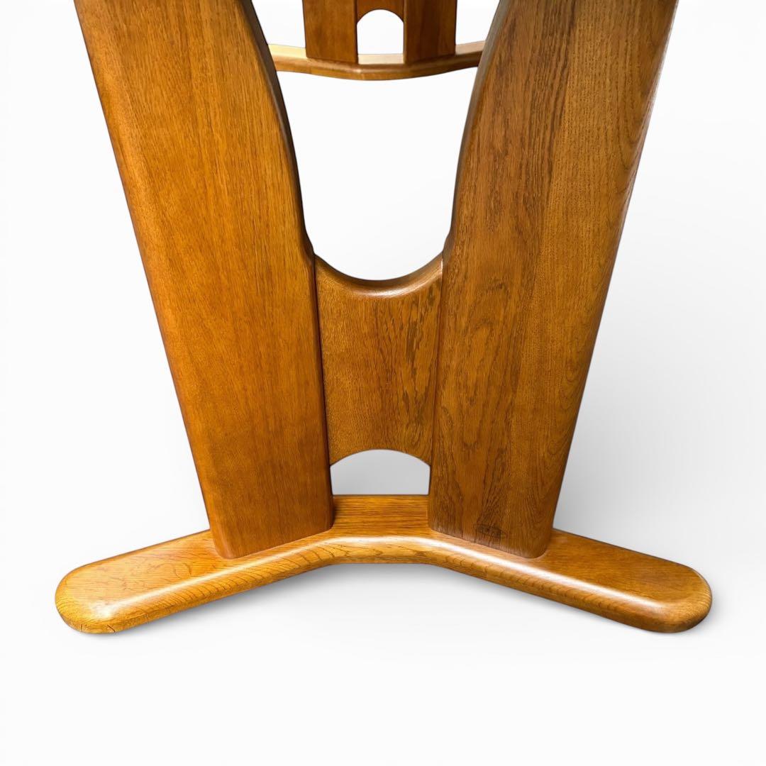 【美品】定価21万 浜本工芸 ダイニングテーブル 幅165cm ナラ無垢材