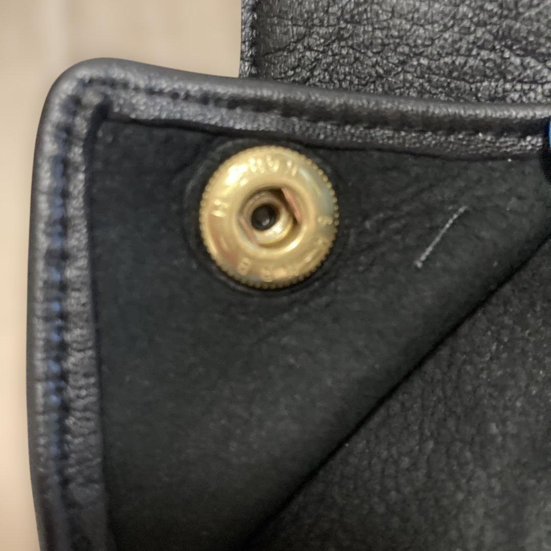 DENTS ブラック レザーグローブ　黒　7.5