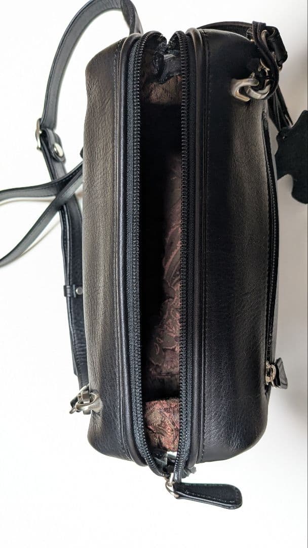 【日本製・東京】中澤鞄 本革 ハンドメイド ショルダーバッグ／クラッチ 2WAY