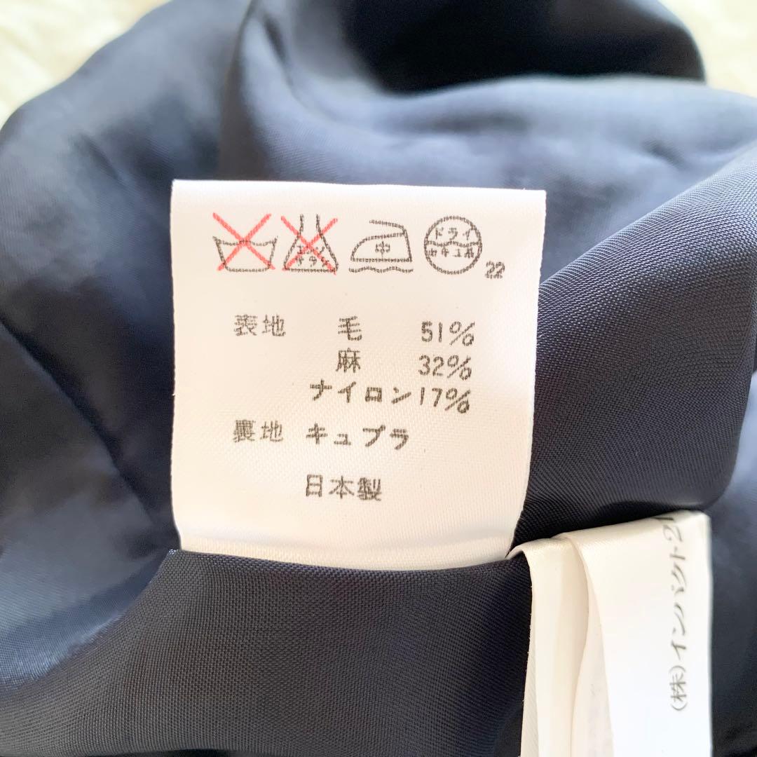 ラルフローレン　スーツ　セットアップ　パンツ　ネイビー　S