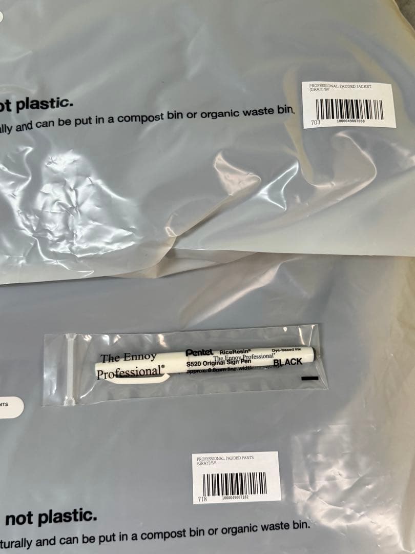 ジャケット・アウター ENNOY PROFESSIONAL PADDED SETUP 2025