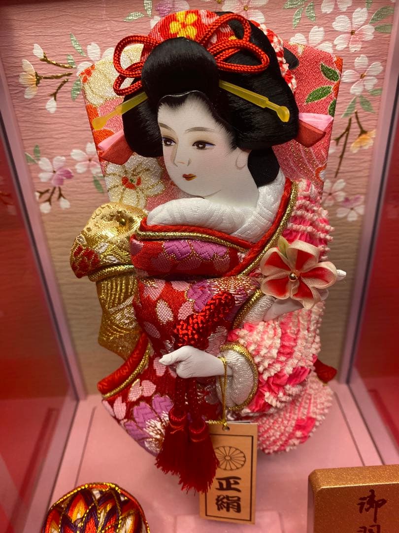 羽子板ガラスケース７号・サイズ間口約２３×奥行約２０×高さ約３１㎝・小さいサイズ