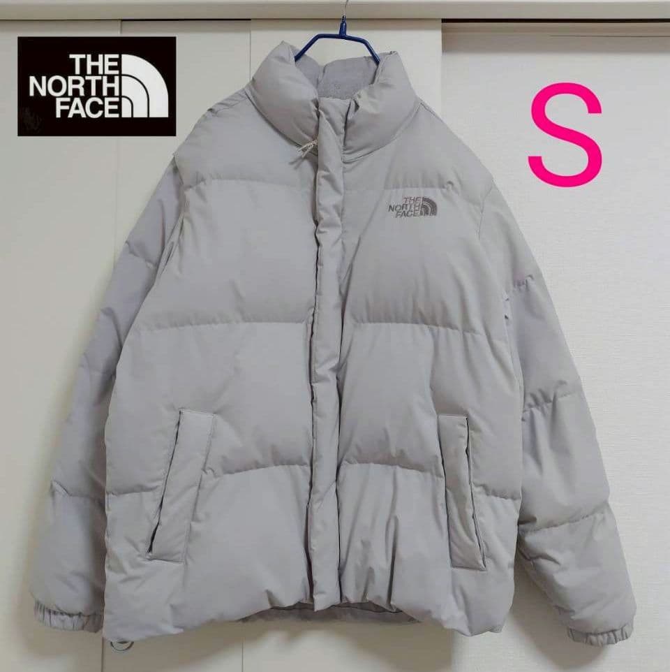 ノースフェイス　ダウン　ライトグレー　グレー　レディース　Sサイズ　アウター