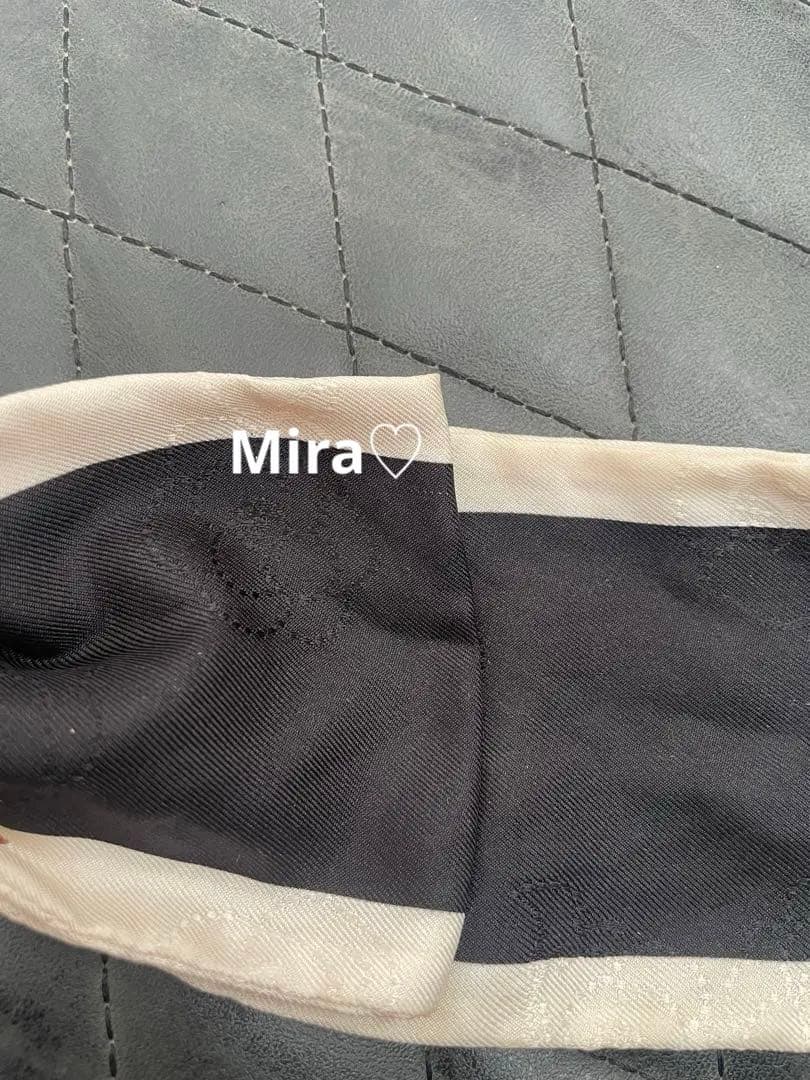 uuuu　Chanel リボン　シュシュ　ヘアゴム