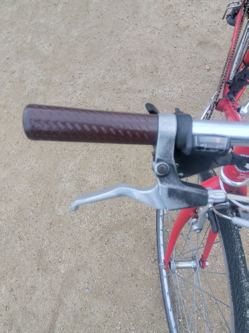 WEEKEND BIKES クロスバイク　26インチ 赤色 　アルミフレーム