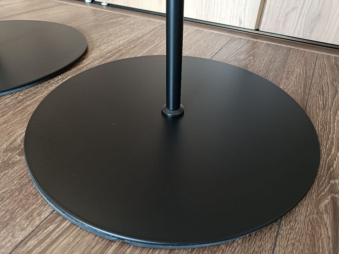 【中古 美品】BARREL フレキシブルアームライトスタンド(黒) 2個セット