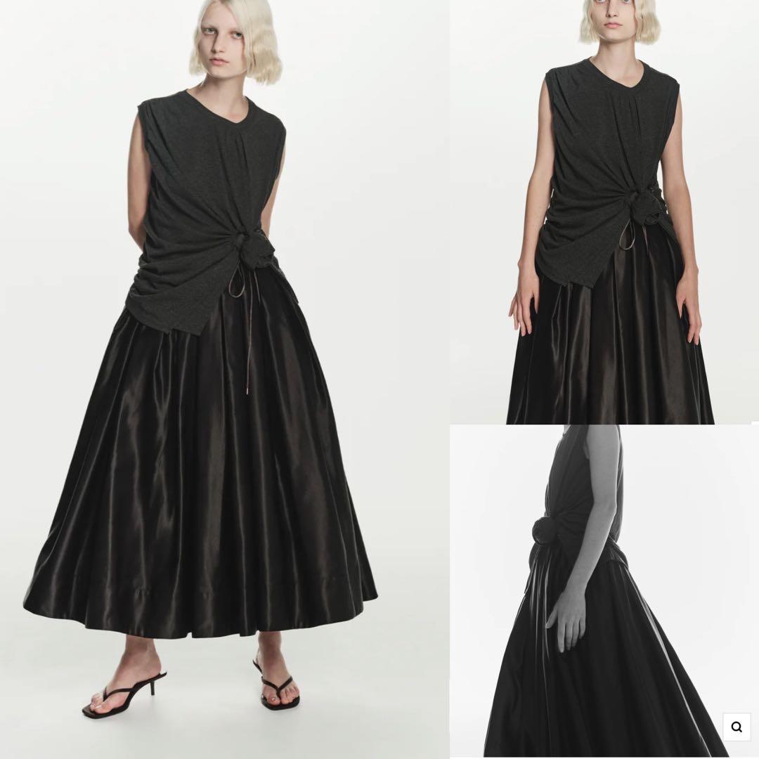 スカート Bibiy. 25AW ASHLEY SUSPENDER SKIRT