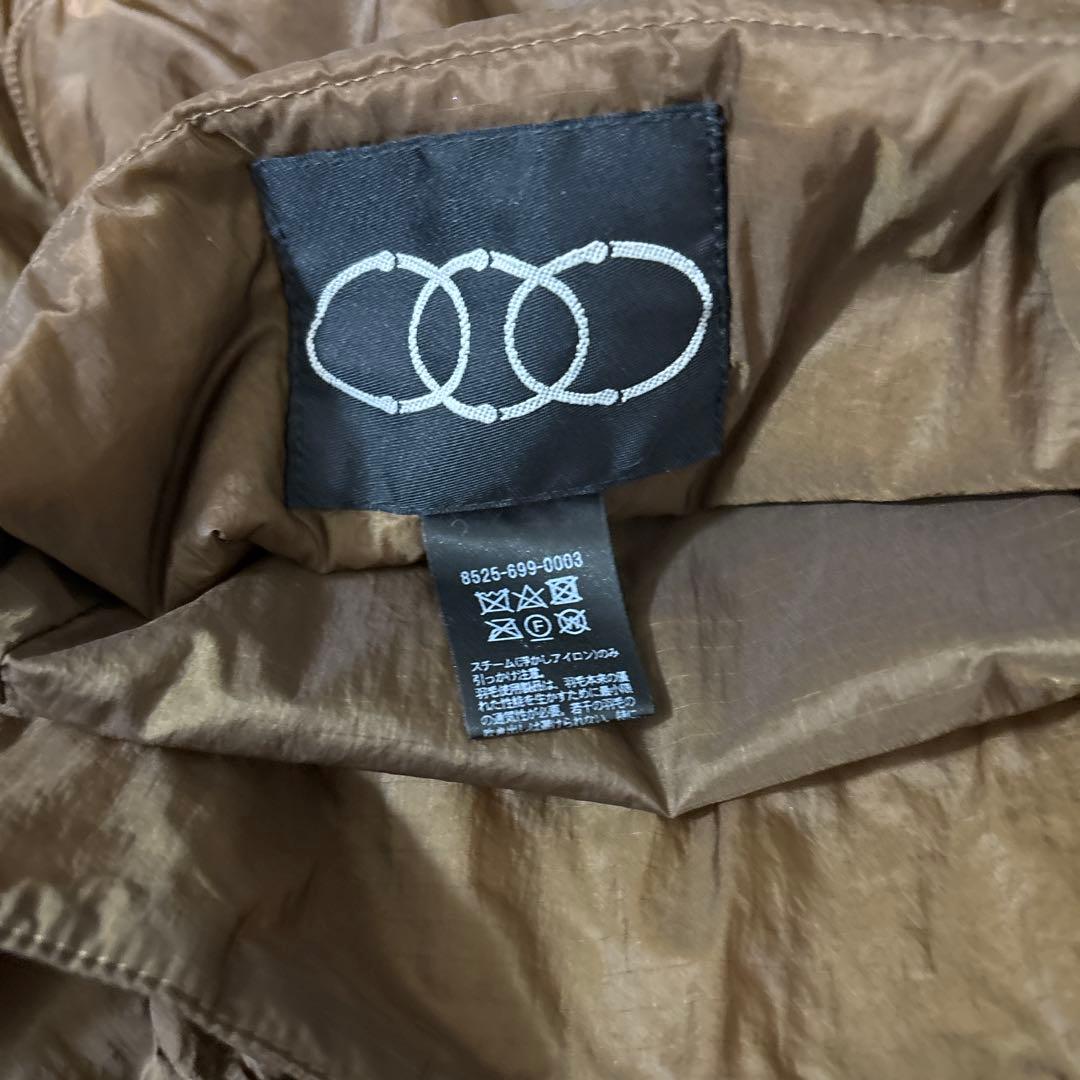 conteコンテ　リバーシブルダウンジャケット　ブラウン