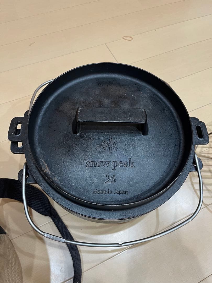 スノーピーク　和鉄ダッチオーブン26セット
