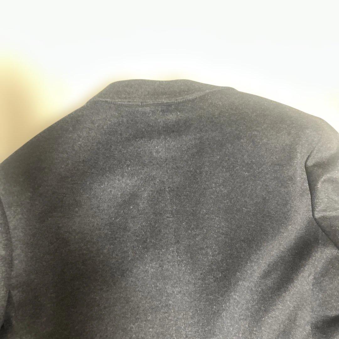 【未使用級】鎌倉シャツ × COLOMBO カシミヤ チェスターコート 黒 XL