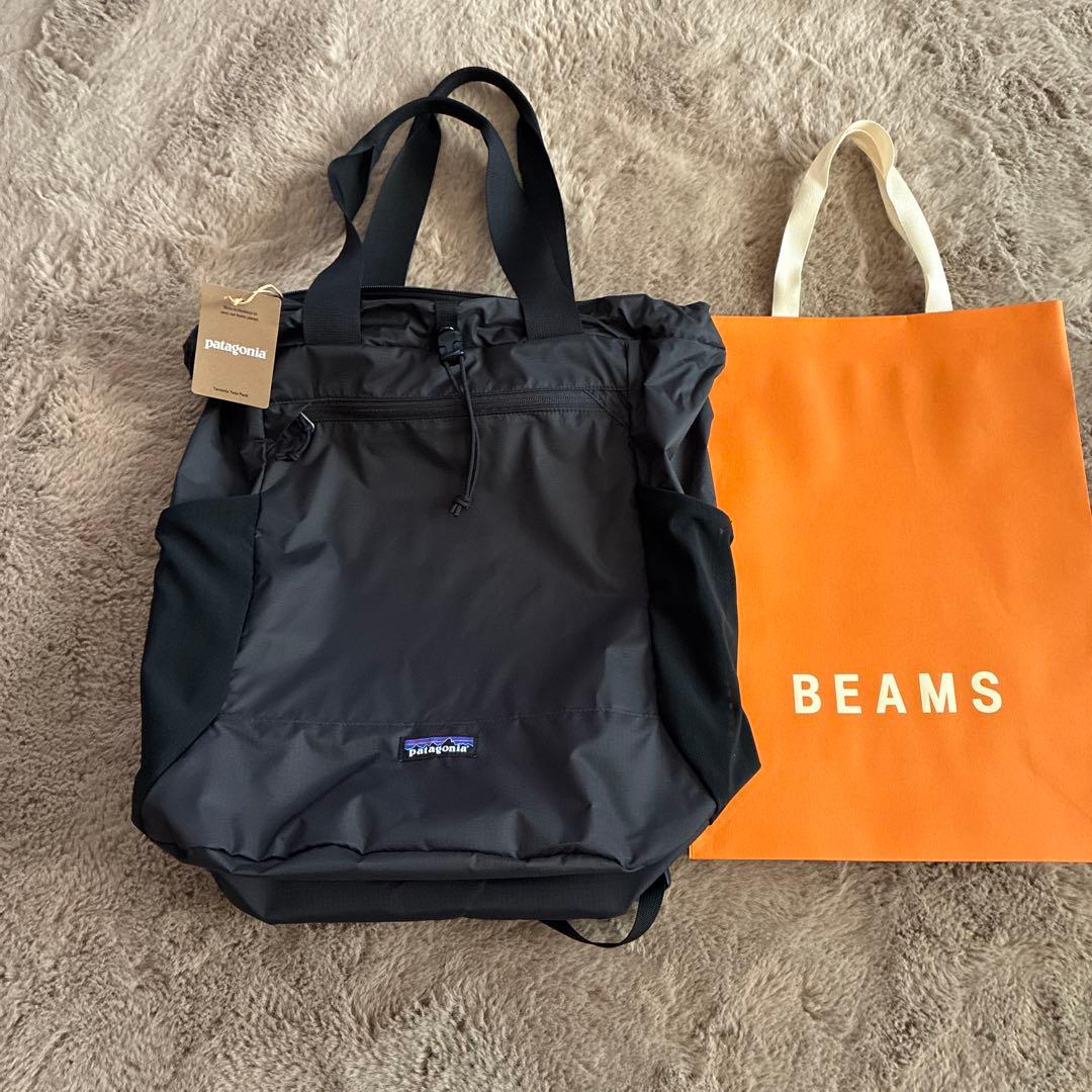 新品未使用　タグ付き　patagonia 黒 トートバッグ