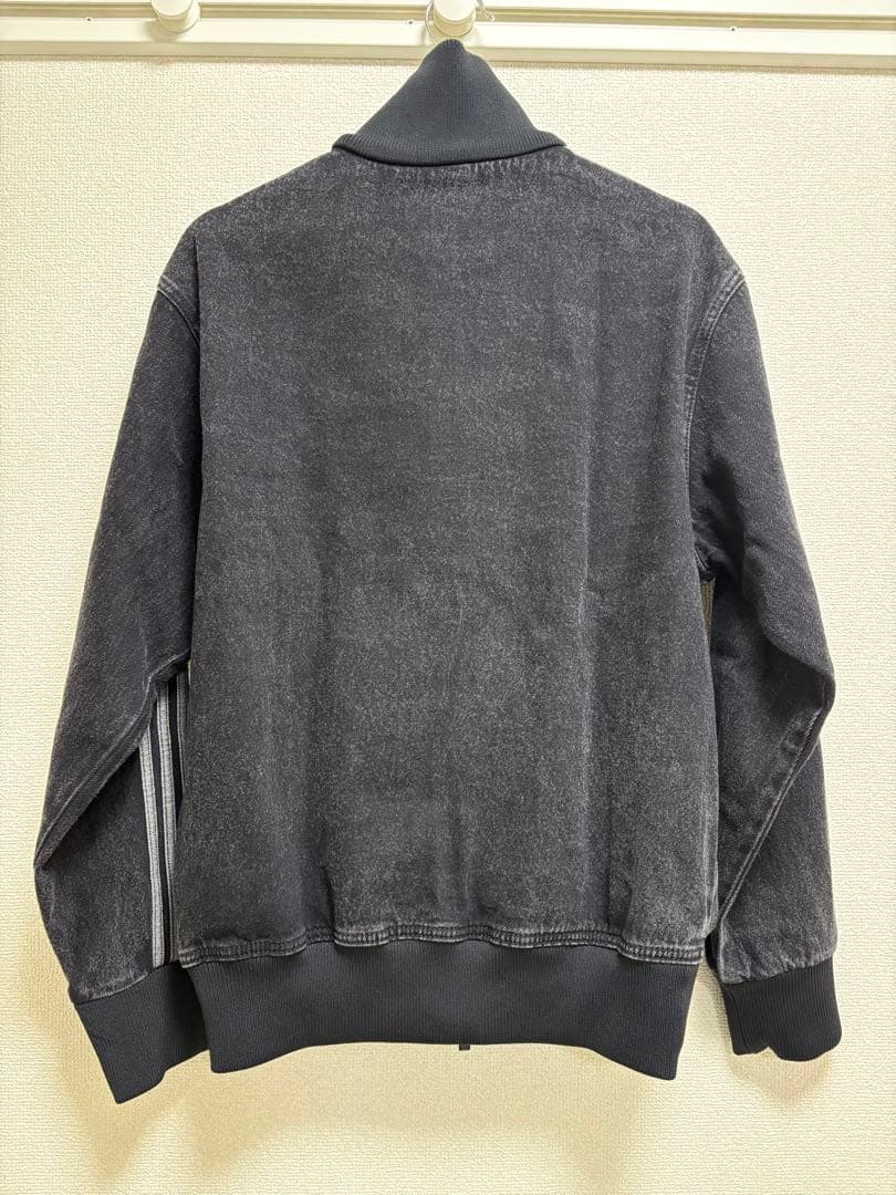 アディダス デニム ファイヤーバード トラックトップ トゥルーブラックデニム M