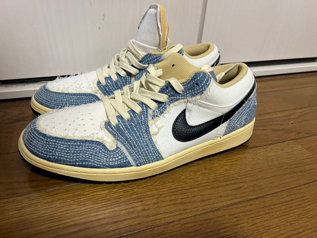 Nike Air Jordan 1 Low デニムスニーカー　30cm 箱無し