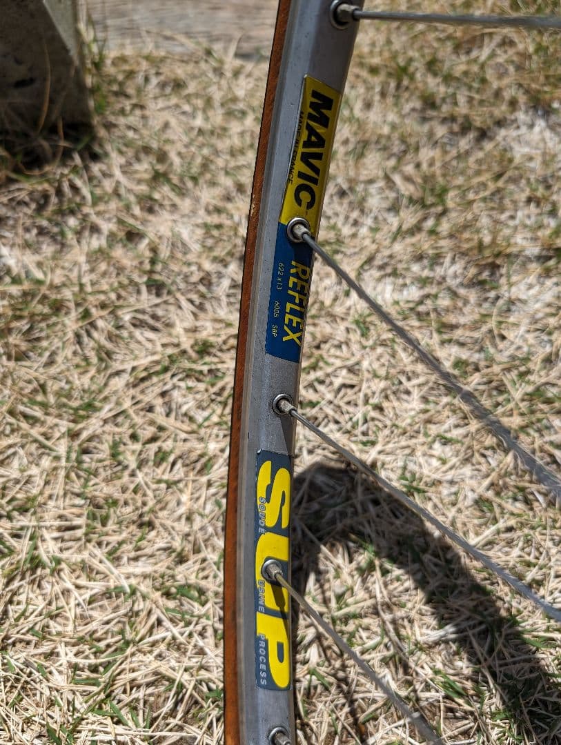 VIGORE フルオーダーロードバイク　練習用ホイール+マビックヘリウム