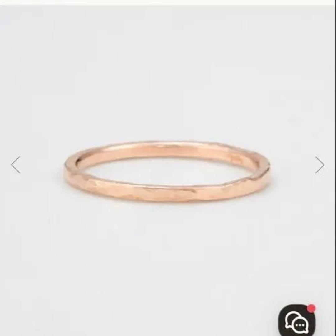 agete K10 ピンキーリング 3号