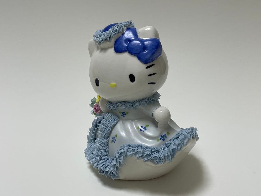 アイリッシュドレスデン×サンリオ コラボのハローキティ　ハッピーデイ　ブルー