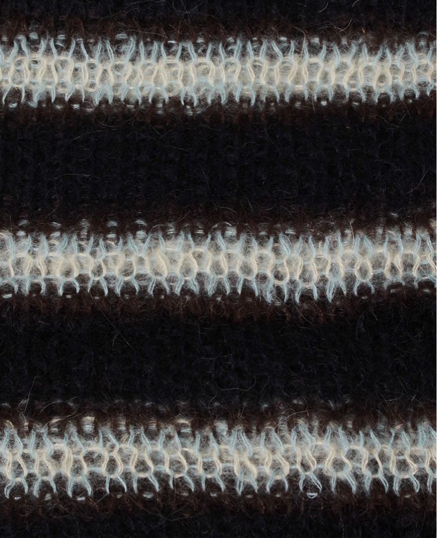 SUGARHILL MOHAIR STRIPE MUFFLER モヘア マフラー