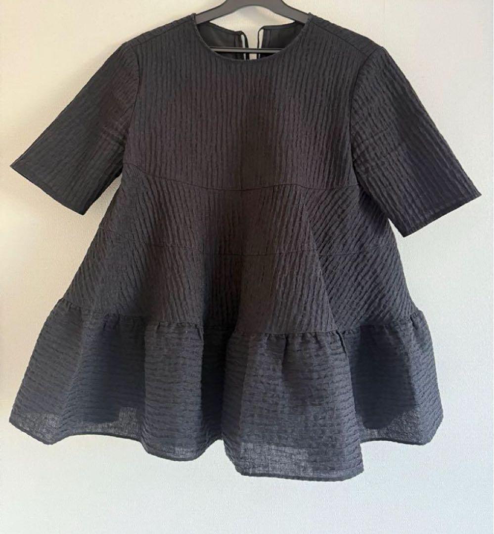 yori ヨリ フクレティアードブラウス 36